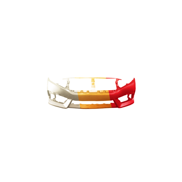 2016-2018 HONDA CIVIC Front bumper OEM# 04711TBAA00ZZ PL# HO1000306