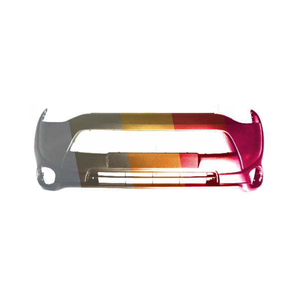 2014-2015 MITSUBISHI OUTLANDER Front bumper OEM# 6400G346 PL