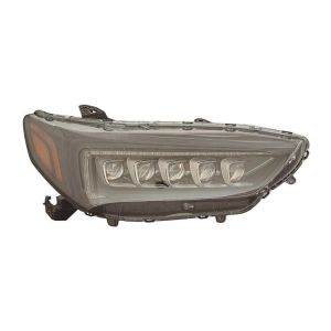 2018-2020 ACURA Headlamp assy composite Right Passenger Side CAPA  OEM# 33100TZ3A61 PL# AC2503132C