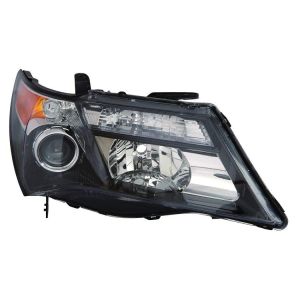 2010-2013 ACURA Headlamp lens/housing Right Passenger Side CAPA  OEM# 33101STXA21 PL# AC2519120C
