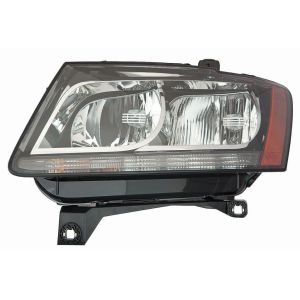 2013-2014 AUDI Q5 Headlamp assy composite Left Driver Side OEM# 8R0941003AP PL# AU2502198