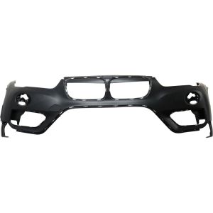 2016-2018 BMW X1 Front bumper upper CAPA  OEM# 51117453562 PL# BM1014100C