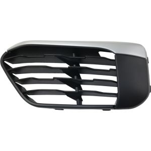 2016-2018 BMW X1 Front bumper insert Left Driver Side OEM# 51117453989 PL# BM1038200