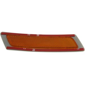 2011-2013 BMW Front bumper reflector Left Driver Side CAPA OEM# 63147203265 PL# BM1084100C