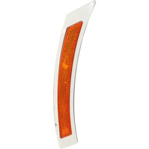 2006-2010 BMW Front bumper reflector Left Driver Side CAPA  OEM# 63147185743 PL# BM1084105C