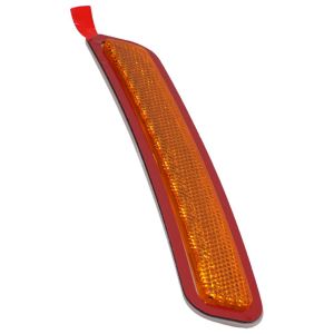 2018-2024 BMW X3 Front bumper reflector Left Driver Side OEM# 63147411973 PL# BM1084107