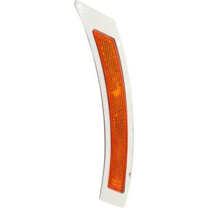 2006-2010 BMW Front bumper reflector Right Passenger Side CAPA  OEM# 63147185744 PL# BM1085105C