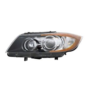 2006-2008 BMW Headlamp assy composite Right Passenger Side OEM# 63117161670 PL# BM2503140