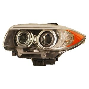2011-2013 BMW Headlamp lens/housing Left Driver Side OEM# 63117273835 PL# BM2518137