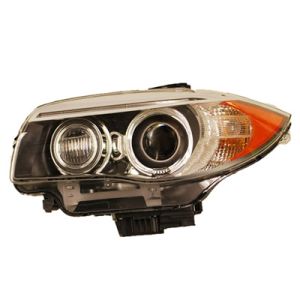 2011-2013 BMW Headlamp lens/housing Left Driver Side OEM# 63117273841 PL# BM2518138