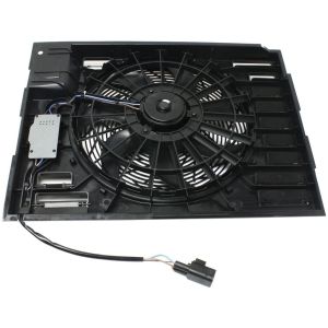 2002-2008 BMW Air conditioning condenser/fan assy OEM# 64546921379 PL# BM3020103