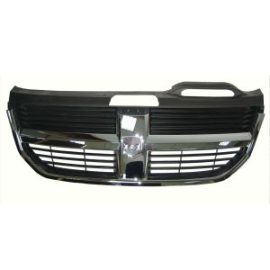 2009-2010 DODGE JOURNEY GRILLE CHROME/BLACK OEM#1BG84SZ0AE 2009-2010 PL# CH1200330