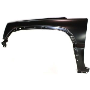 2002-2004 JEEP LIBERTY Fender assy Left Driver Side OEM# 55177101AD PL# CH1240231