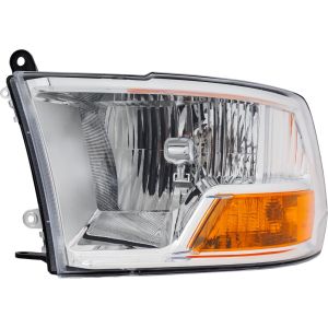 2011-2012 RAM Headlamp assy composite Left Driver Side CAPA  OEM# 55277409AG PL# CH2502217C