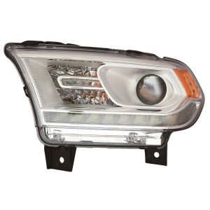 2016-2020 DODGE Headlamp assy composite Left Driver Side CAPA OEM# 68299133AH PL# CH2502306C