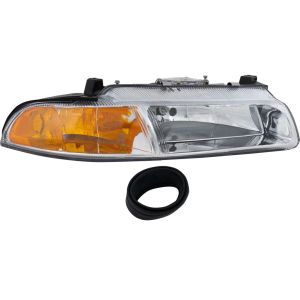 1997-2000 PLYMOUTH Headlamp assy composite Right Passenger Side OEM# 4630872AB PL# CH2503112
