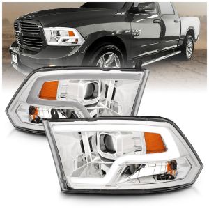 2011-2012 RAM 1500 Headlamp assy composite Right Passenger Side OEM# 55277410AG PL# CH2503217