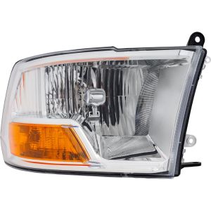 2011-2012 RAM Headlamp assy composite Right Passenger Side CAPA OEM# 55277410AG PL# CH2503217C