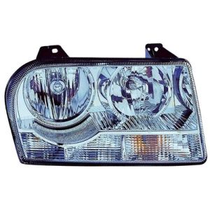 2005-2007 CHRYSLER 300 Headlamp lens/housing Left Driver Side OEM# 4805757AH PL# CH2518111