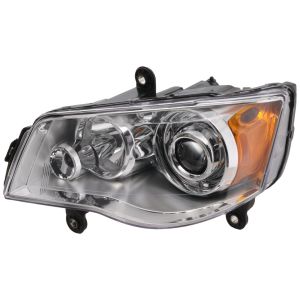 2008-2016 CHRYSLER Headlamp lens/housing Left Driver Side OEM# 5113335AF PL# CH2518126