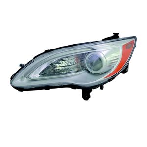 2011-2014 CHRYSLER Headlamp lens/housing Left Driver Side CAPA OEM# 5182591AE PL# CH2518140C