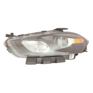 2013-2016 DODGE Headlamp lens/housing Left Driver Side CAPA OEM# 68292809AB PL# CH2518145C