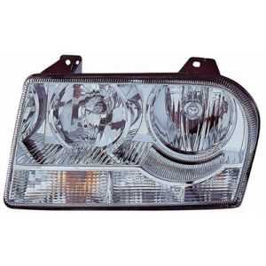2005-2007 CHRYSLER Headlamp lens/housing Right Passenger Side CAPA  OEM# 4805756AH PL# CH2519111C