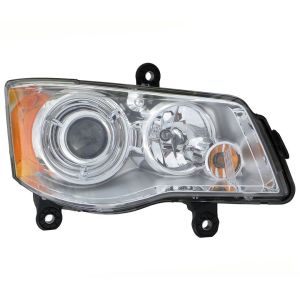 2008-2016 CHRYSLER Headlamp lens/housing Right Passenger Side CAPA  OEM# 5113334AF PL# CH2519126C