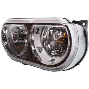 DODGE CHALLENGER HEAD LAMP ASSEMBLY RIGHT (Passenger Side) (HALOGEN) **CAPA** OEM#5028776AA 2008-2014 PL#CH2519137C