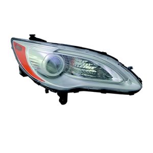 2011-2014 CHRYSLER Headlamp lens/housing Right Passenger Side CAPA  OEM# 5182590AE PL# CH2519140C