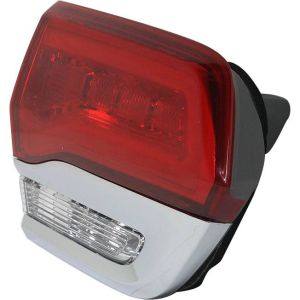 JEEP GRAND CHEROKEE BACK-UP LAMP ASSEMBLY LEFT (Driver Side) CHROME INSERT OEM#68110047AF 2014-2022 PL#CH2802105