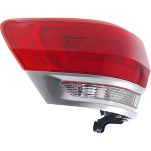 2014-2021 JEEP Taillamp assy outer Left Driver Side CAPA  OEM# 68236135AE PL# CH2804111C