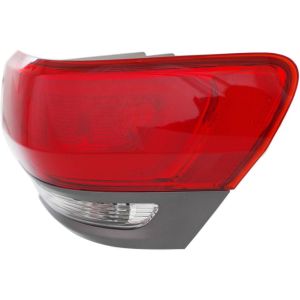 JEEP GRAND CHEROKEE TAIL LAMP ASSEMBLY RIGHT (Passenger Side) GRAY INSERT **CAPA** OEM#68236104AC 2014-2019 PL#CH2805110C