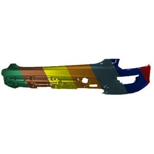 2013-2016 FORD ESCAPE Rear bumper CAPA  OEM# CJ5Z17K835AB PL# FO1100690C