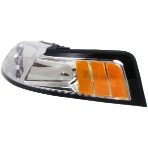 1999-2000 FORD MUSTANG Headlamp assy composite Left Driver Side OEM# YR3Z13008BA PL# FO2502160