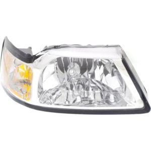 1999-2000 FORD Headlamp assy composite Right Passenger Side OEM# YR3Z13008AA PL# FO2503160