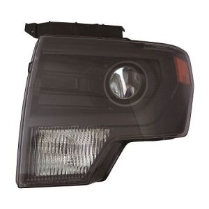 2013-2014 FORD Headlamp lens/housing Left Driver Side CAPA OEM# DL3Z13008FB PL# FO2518121C