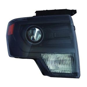 2013-2014 FORD Headlamp lens/housing Right Passenger Side CAPA OEM# DL3Z13008DB PL# FO2519121C