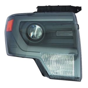 2013-2014 FORD Headlamp lens/housing Right Passenger Side CAPA  OEM# DL3Z13008BB PL# FO2519122C