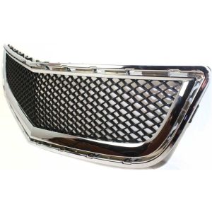 2009-2012 CHEVROLET TRAVERSE Front bumper grille CAPA OEM# 20756061 PL# GM1036120C