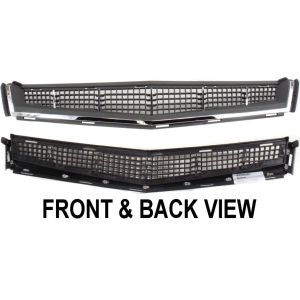 CADILLAC CTS/CTS-V WAGON FRONT BUMPER GRILLE (CHR/GREY)(CTS) OEM#25896041 2010-2011 PL#GM1036123