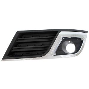2013-2017 CHEVROLET TRAVERSE Front bumper insert Left Driver Side OEM# 20988619 PL# GM1038148