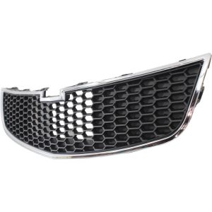 CHEVROLET CRUZE / CRUZE LIMITED GRILLE LOWER CHR/BLK (ECO/DIESELL) OEM#95225614 2011-2014 PL#GM1200640