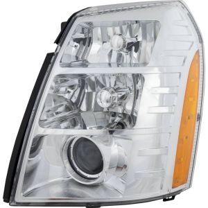 CADILLAC ESCALADE EXT (PICKUP) HEAD LAMP ASSEMBLY LEFT (Driver Side) (HID)(1ST DESIGN) OEM#25897648 2007-2009 PL#GM2502291