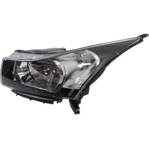 CHEVROLET CRUZE  / CRUZE LIMITED  HEAD LAMP ASSY LEFT (Driver Side) ( CHROME SIGNAL RING) OEM#95900041 2011-2012 PL#GM2502356