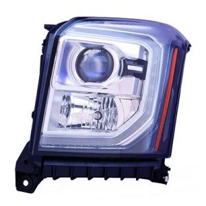 2015-2017 GMC YUKON Headlamp assy composite Left Driver Side OEM# 84155709 PL# GM2502409