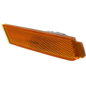 CHEVROLET CAMARO CONV  S/MARKER LAMP ASSY RIGHT (Passenger Side) (AMBER)(SIDE OF BMP)**CAPA** OEM#92246244 2011-2015 PL#GM2551197C