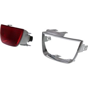 CHEVROLET CAMARO COUPE  TAIL LAMP ASSY RIGHT (Passenger Side) (OUTER) W/CHROME BEZEL (HALOGEN HEAD LAMP) OEM#92244319 2010-2013 PL#GM2805108