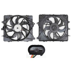 2016-2019 CADILLAC ATS Radiator cooling fan assy OEM# 84392557 PL# GM3115280