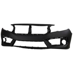 2016 HONDA CIVIC Front bumper OEM# 04711TBAA00ZZ PL# HO1000306